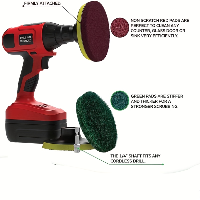 Car Electric Drill Brush Kit E - огляд і ціна Power Tools Automotive