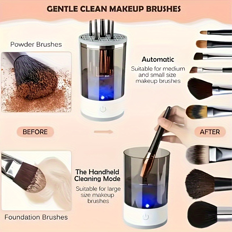 Automatic Electric Makeup Brus - огляд і ціна Power Tools Rack