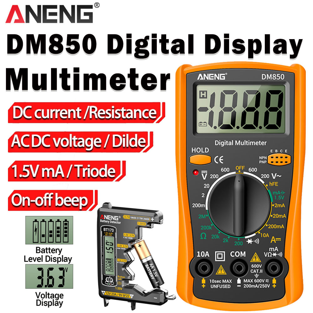 ANENG DM850 Digital Multimeter - огляд і ціна Power Tools Software