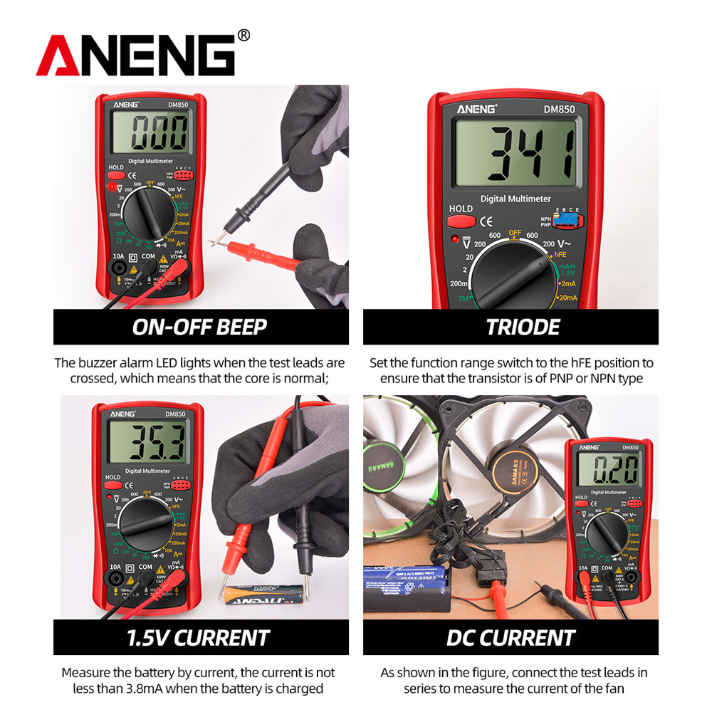 ANENG DM850 Digital Multimeter - огляд і ціна Power Tools Software