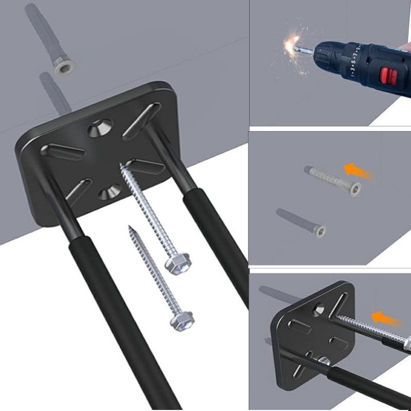 1PC Garage Storage Utility Hoo - огляд і ціна Power Tools Storage
