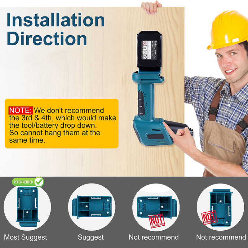 1/2/5 Pack Power Tool Battery  - огляд і ціна Power Tools Rack