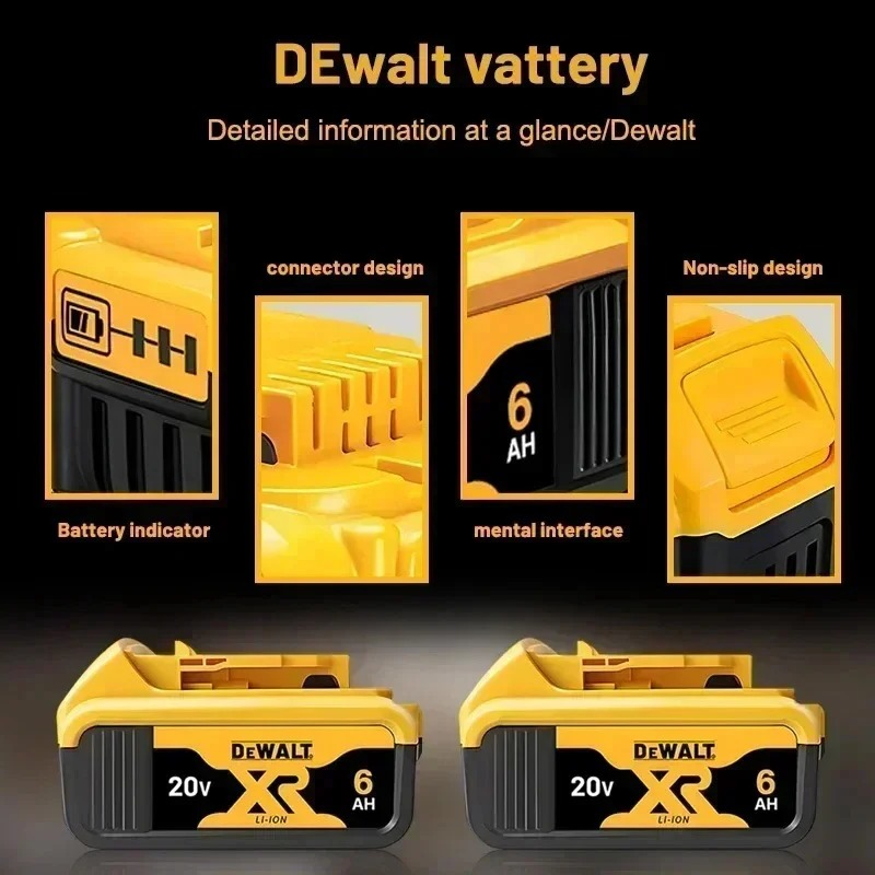 DeWALT XR 100% Original Batter - огляд і ціна Dewalt Power Tools Xr