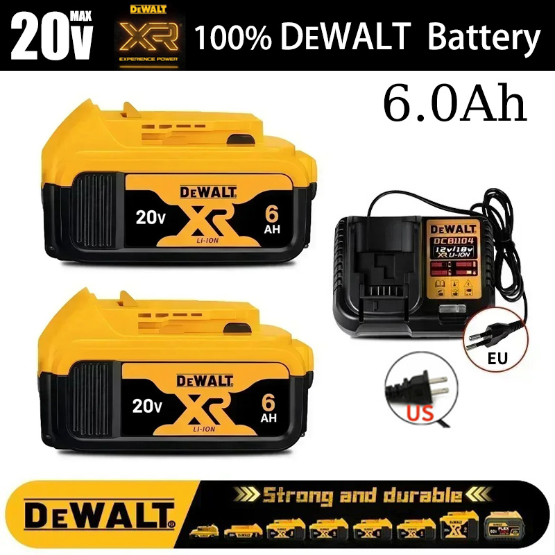 XR DeWalt 20V MAX Battery 6.0A - огляд і ціна Dewalt Power Tools Xr