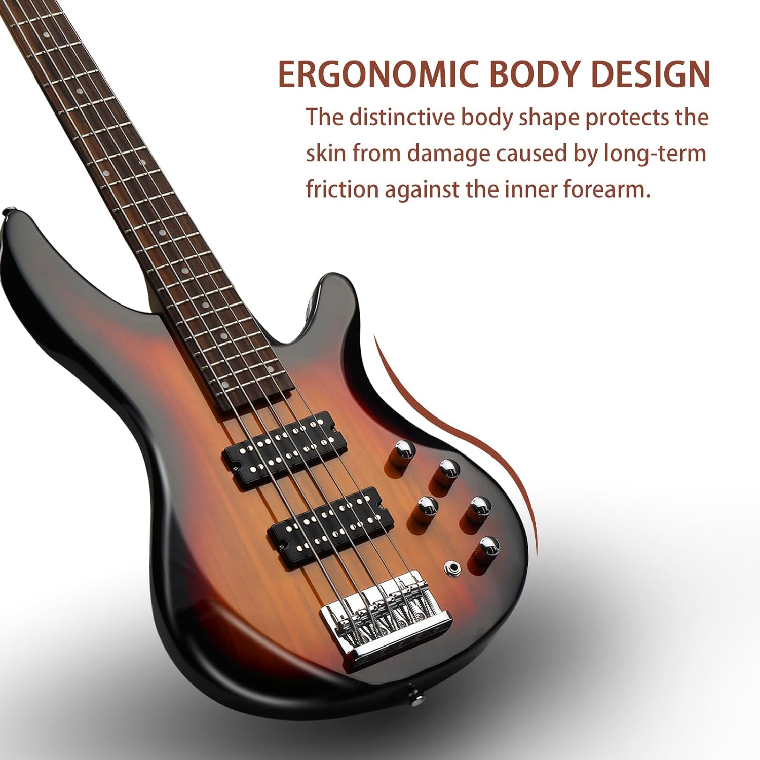 5-String Electric Bass Guitar, - огляд і ціна Bag Power Tools