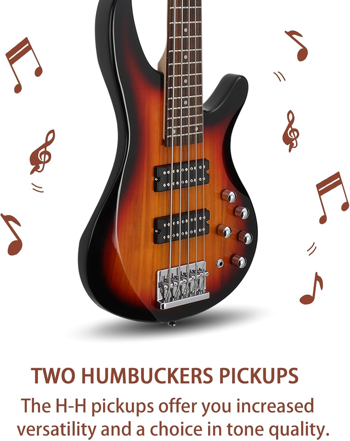 5-String Electric Bass Guitar, - огляд і ціна Bag Power Tools