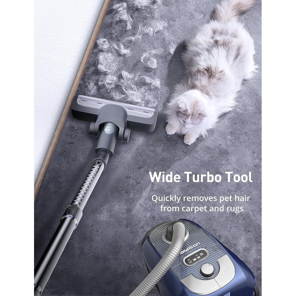Canister Vacuum, 1600W/40Kpa C - огляд і ціна Bag Power Tools