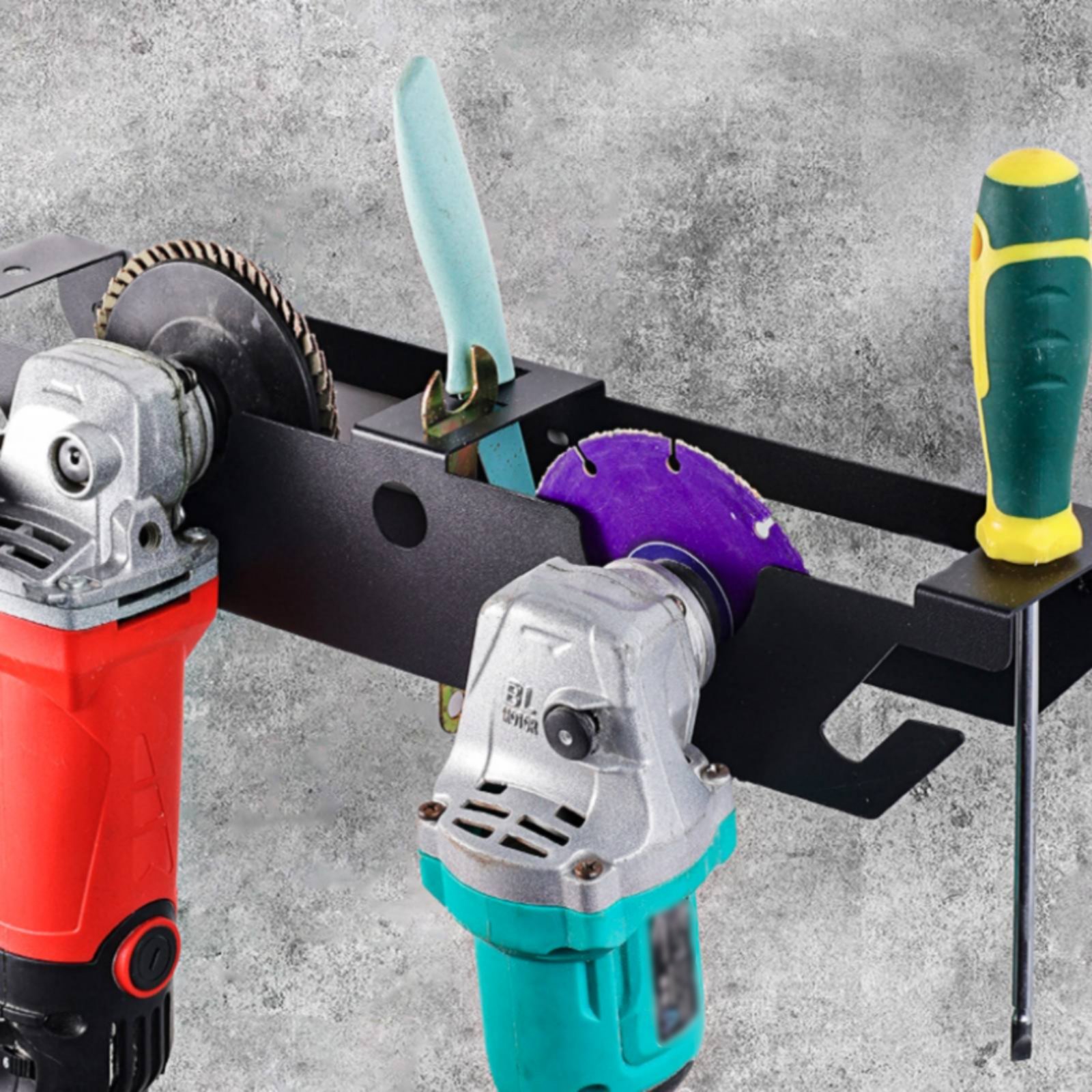 4 Bay Angle Grinder Rack Large - огляд і ціна Power Tools Rack