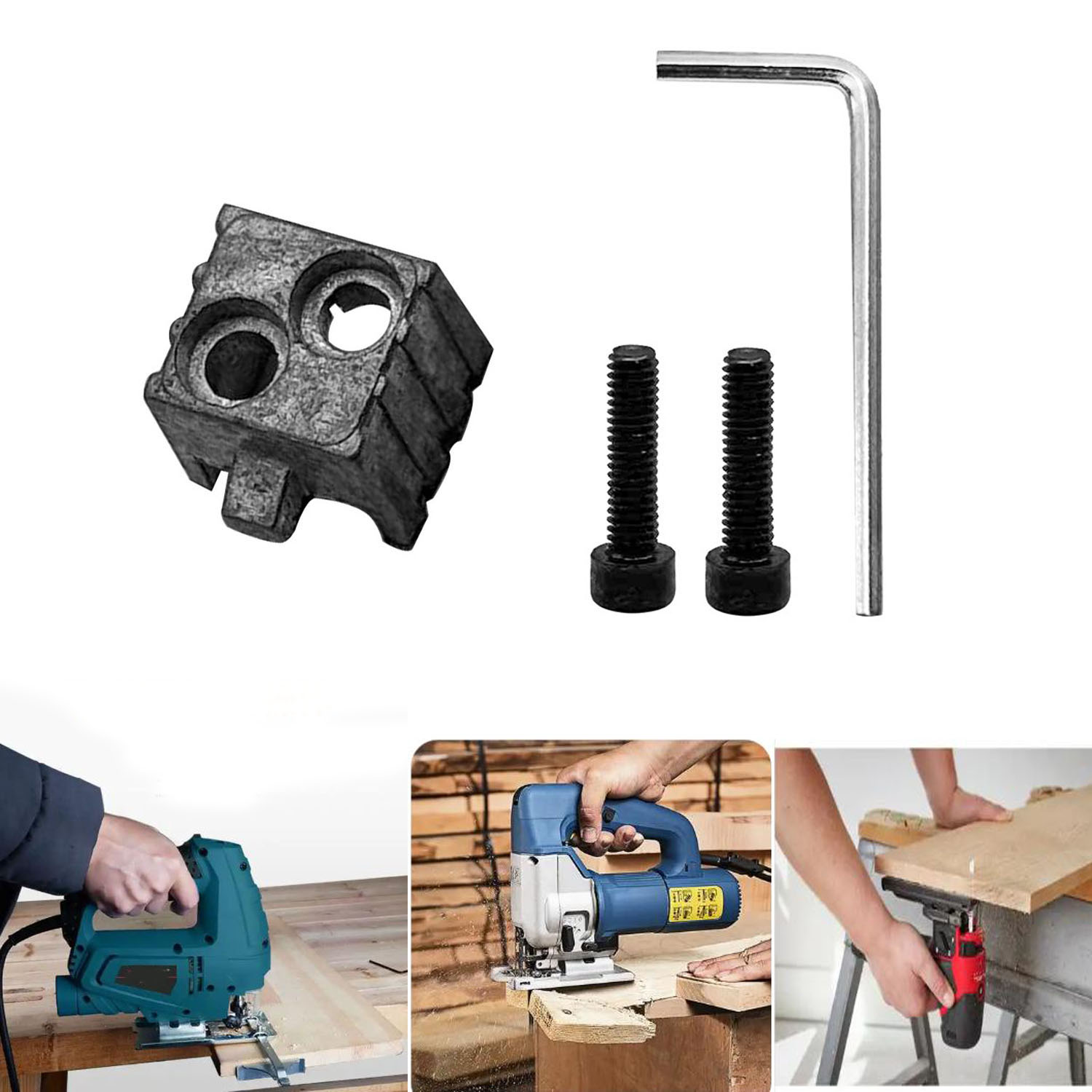 Jigsaw Screw Chuck Clamp For 5 - огляд і ціна Power Tools Rack